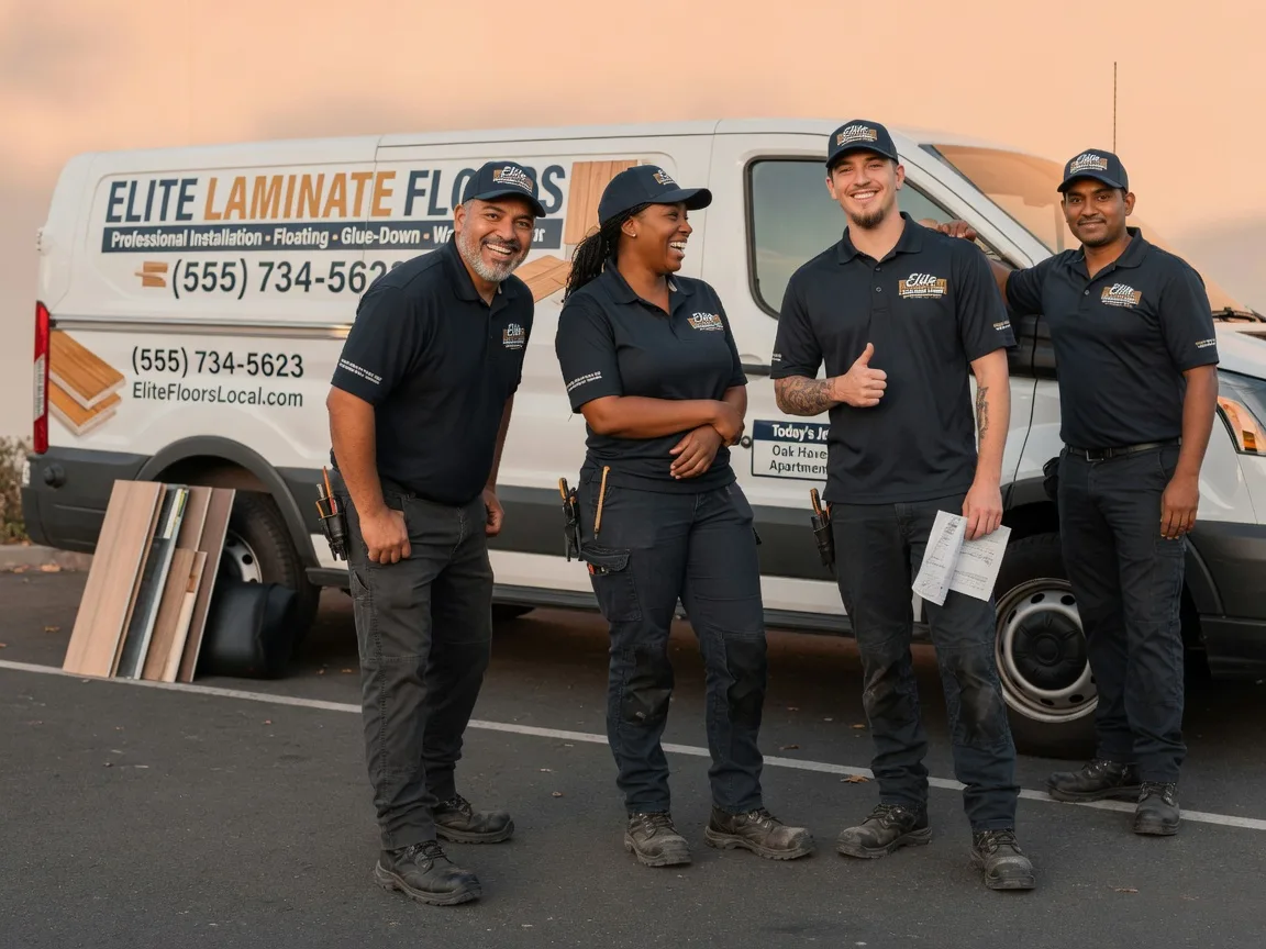 Laminate flooring installation company in Hawkins, WI